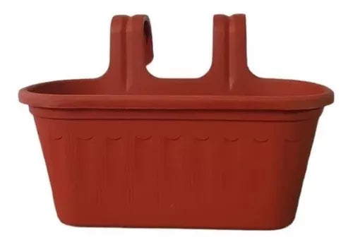 Pack 3 Maceteros Para Balcon Pared