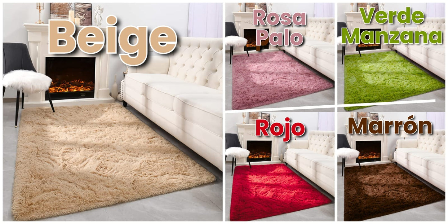 Alfombras Afelpada tipo Shaggy 180X200CM