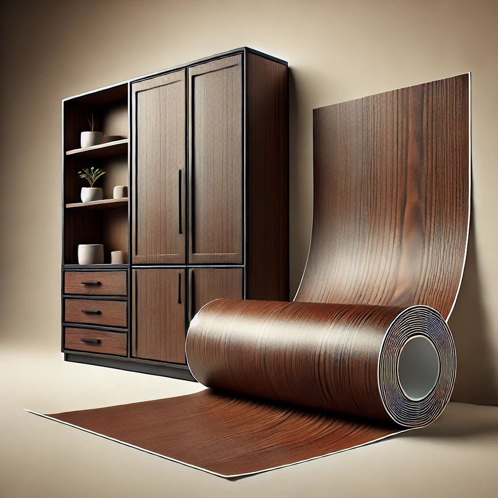 Papel Adhesivo Café Madera ($19.990)