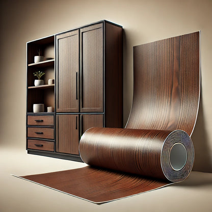 Papel Adhesivo Café Madera ($19.990)