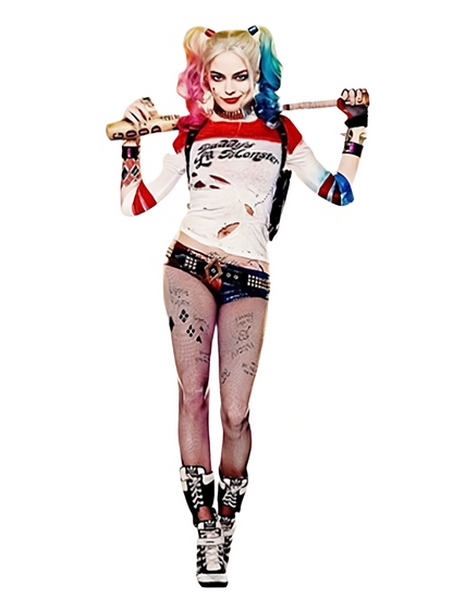 Tatoo Harley Quinn - Cosplay - Disfraz